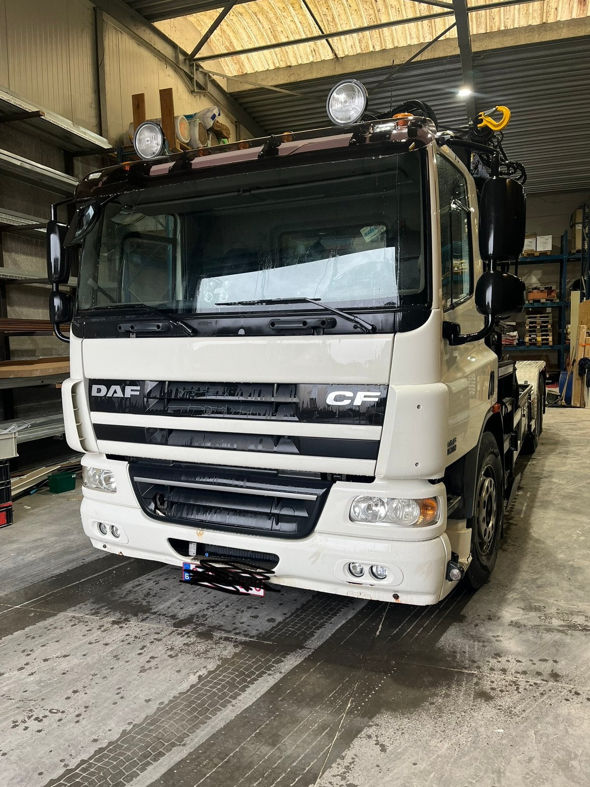Daf containersysteem + kraan, Auto's, Automaat, Diesel, Particulier, DAF