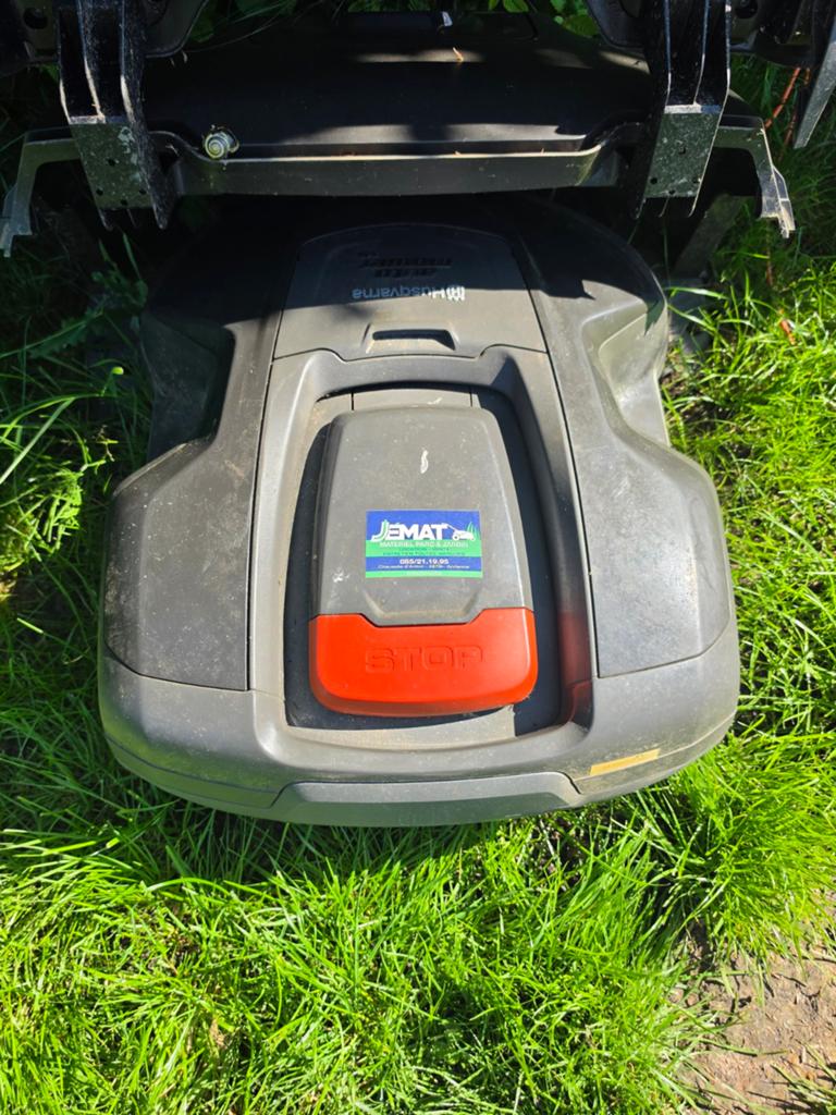 Automover 310 Husqvarna, Ophalen