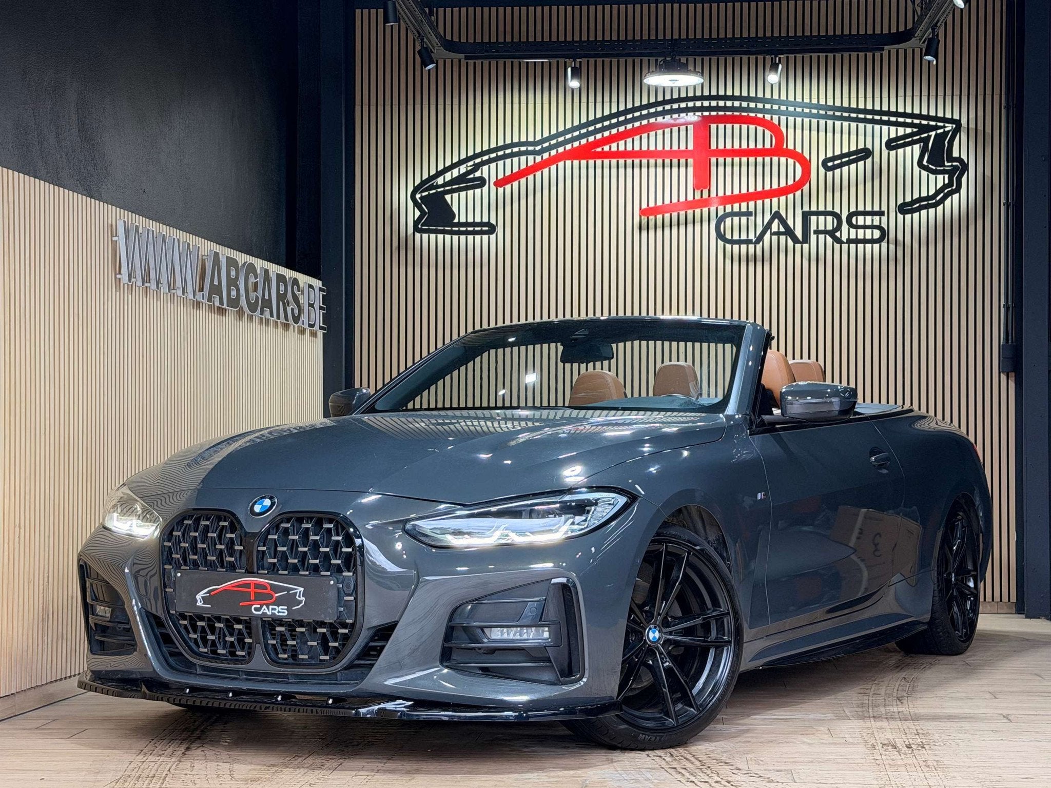 BMW 4 Serie 420 IAS CABRIOLET PACK M PERFORMANCE * GARANTIE, Autos, BMW, Cuir, Argent ou Gris, Achat, Entreprise