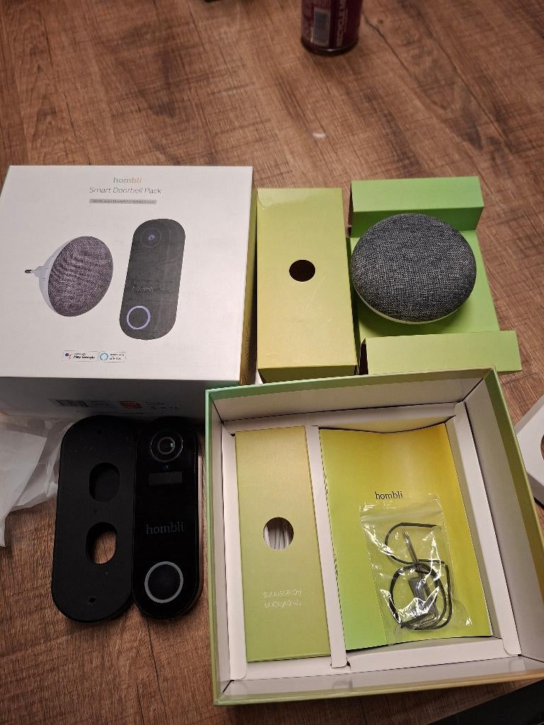 Hombli deurbel, Enlèvement, Compatible avec les smartphones, Comme neuf, Sans fil