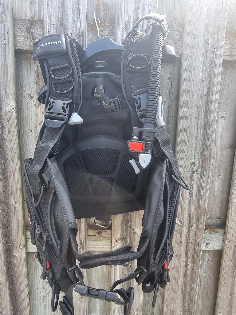 Trimvest Scubapro X-Black, Watersport en Boten, Ophalen, Zo goed als nieuw, Trimvest of Wing
