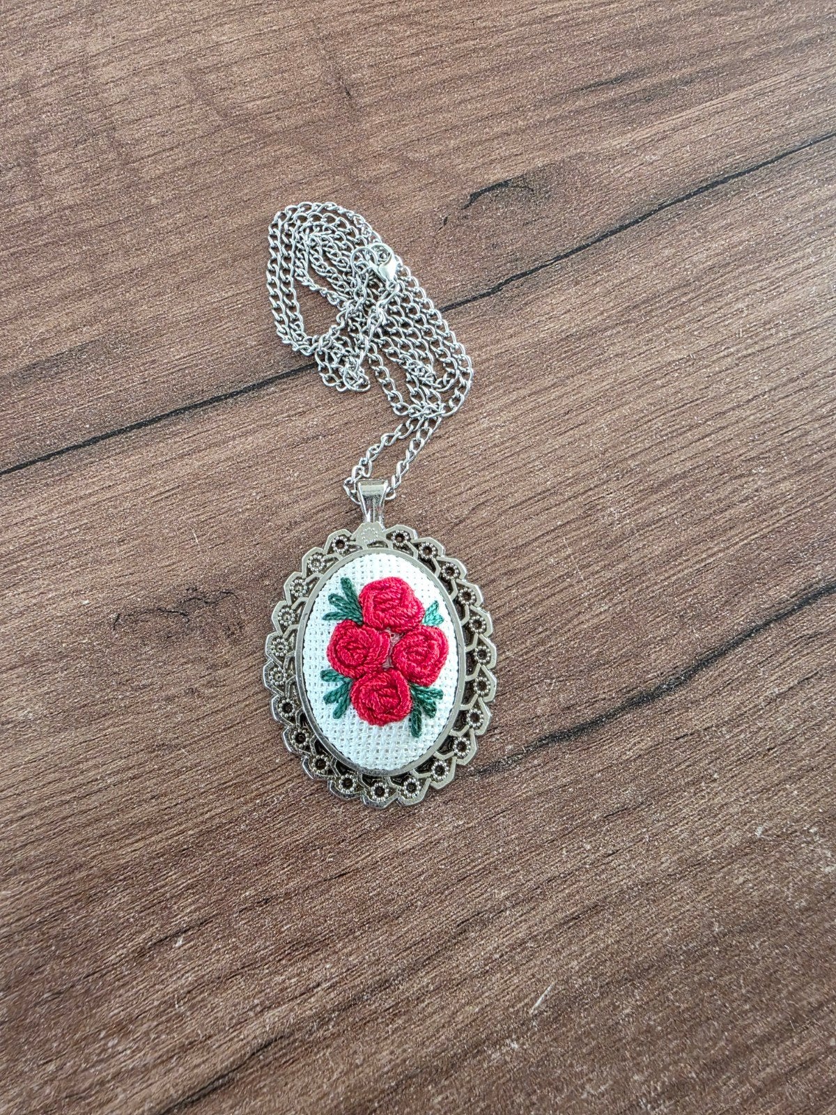 handgemaakte borduur ketting, Ophalen of Verzenden, Nieuw
