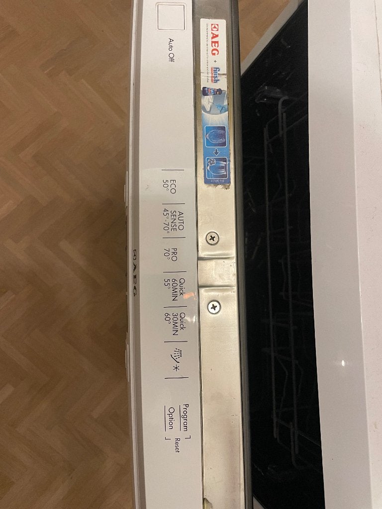 Afwasmachine AEG, Ophalen, Gebruikt, Eco programma, 60 cm of meer