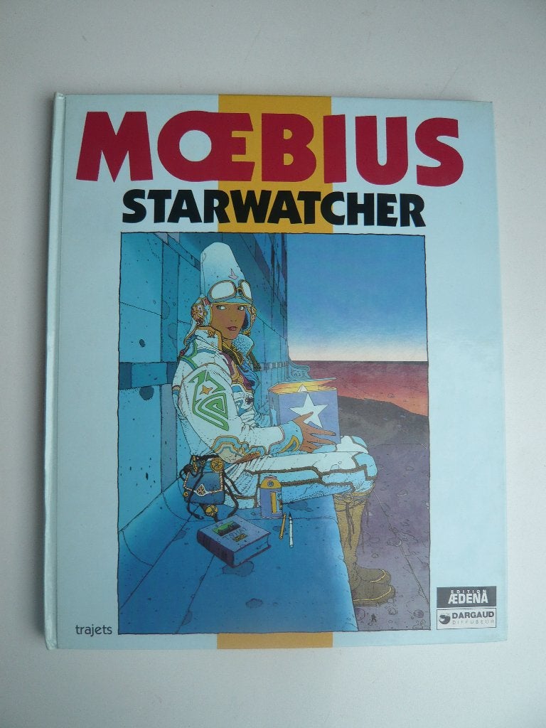 Bd STARWATCHER (EO ttbe) de MOEBIUS chez AEDENA, Gelezen, Eén stripboek, Ophalen of Verzenden, "MOEBIUS"