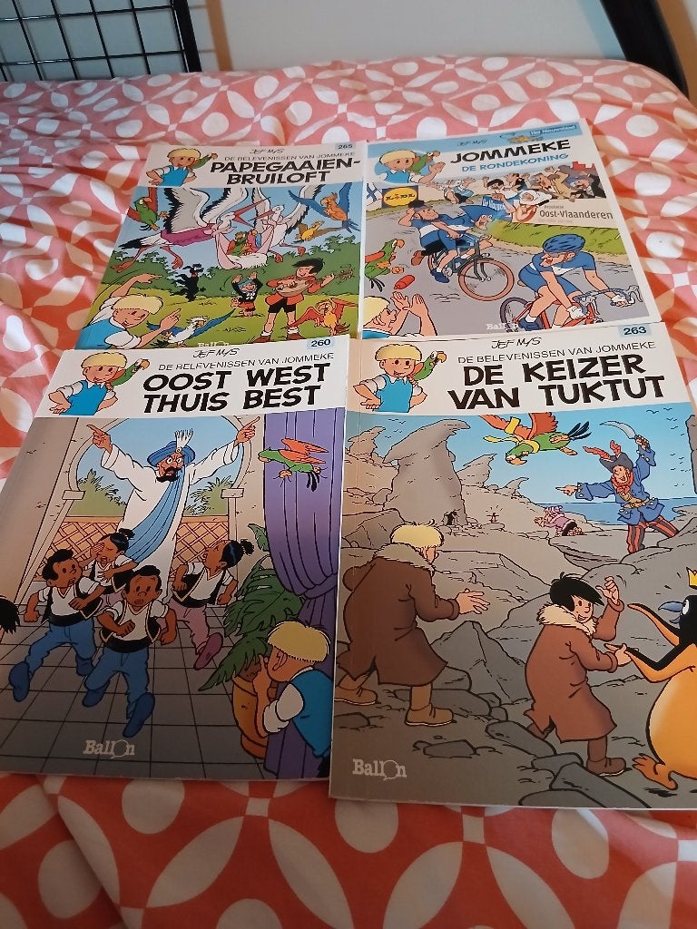 jommeke, Ophalen