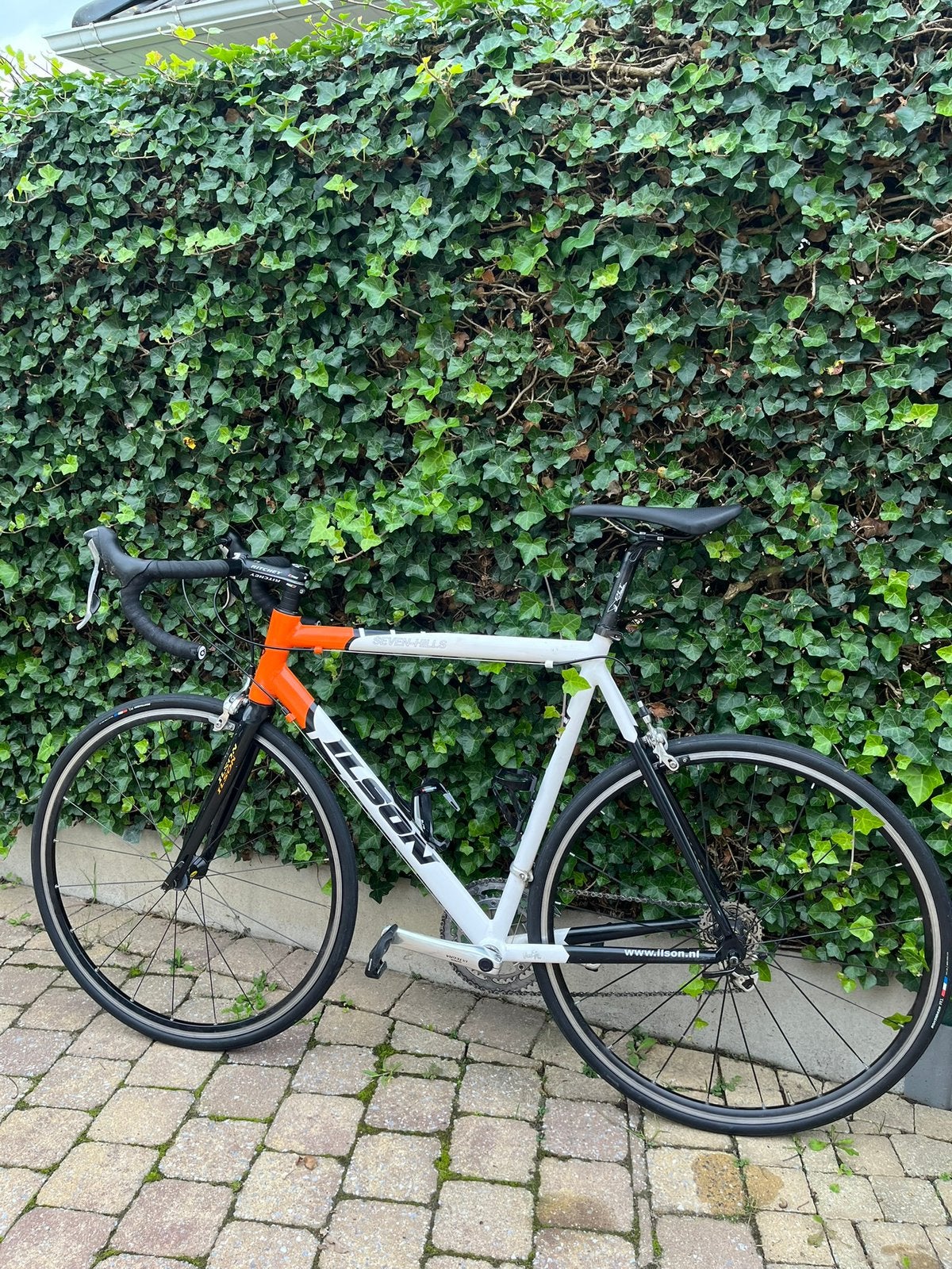 Racefiets heren maat 60 ILSON, Fietsen en Brommers, Gebruikt, Aluminium, 57 tot 61 cm, Ophalen