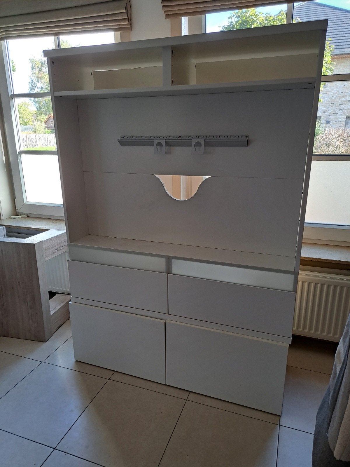 ikea tv meubel wit 168cmH x 120cmB x 40cmD, Huis en Inrichting, Ophalen, Gebruikt, 100 tot 150 cm, Meerdere deuren