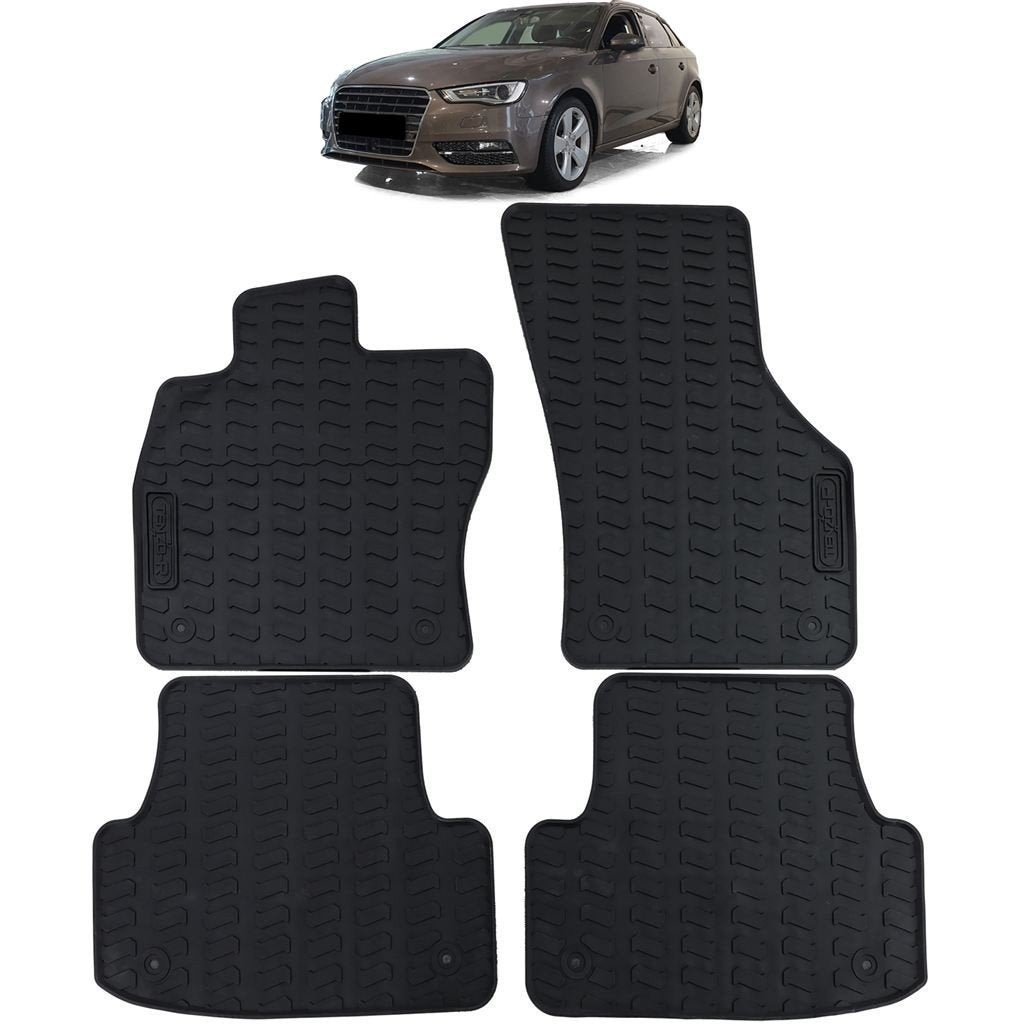 Rubber Winter Modder Matten Audi A3 8V 2013 t/m 2019, Envoi