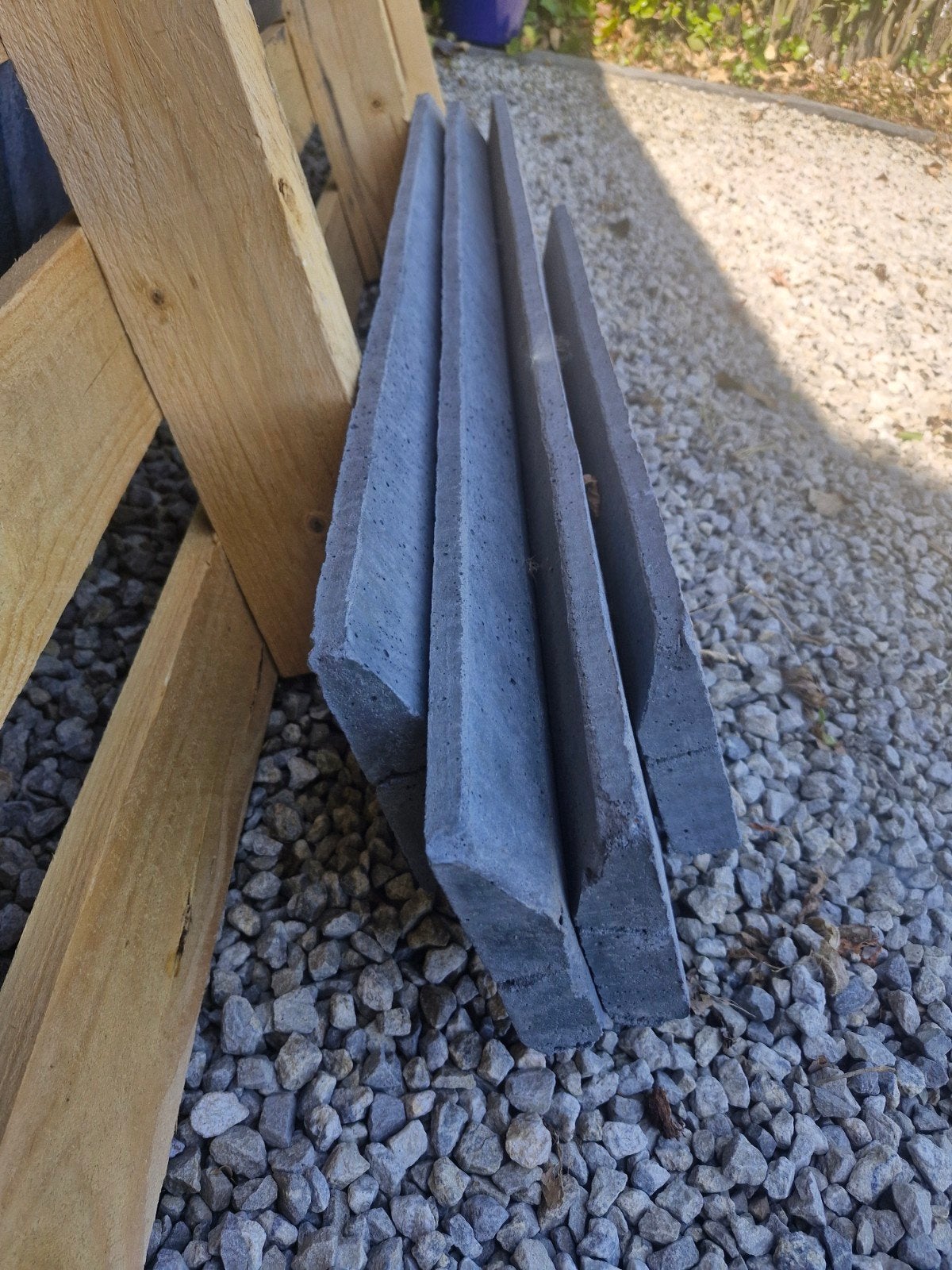 Bordures en béton biseauté, Enlèvement, Neuf, Béton, Autres types