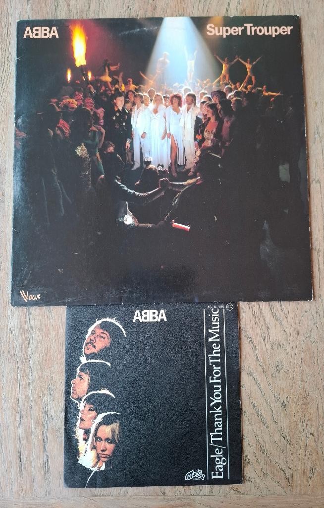 ABBA (LP + Single), Cd's en Dvd's, Vinyl | Pop, Gebruikt, 12 inch, Ophalen of Verzenden