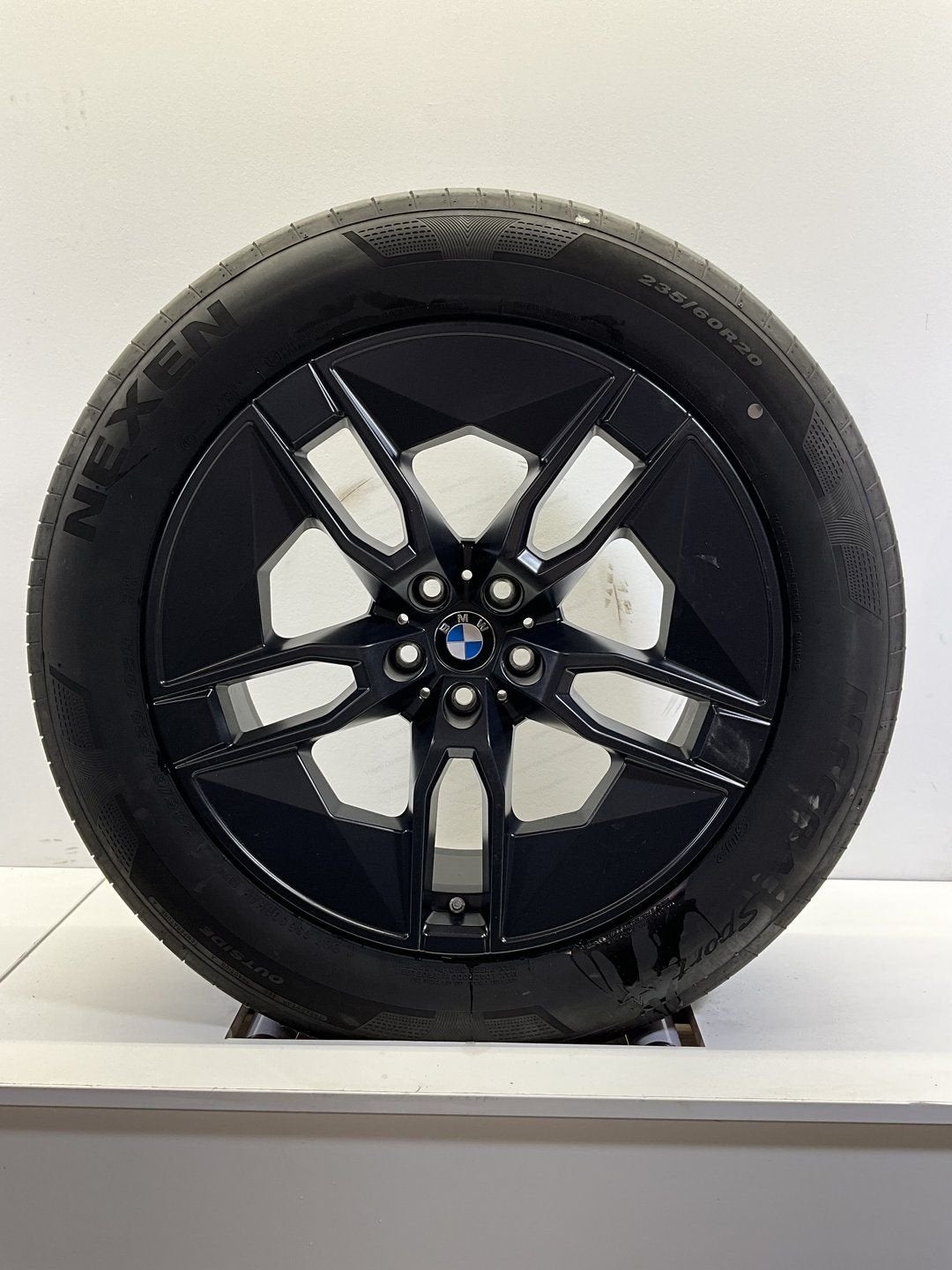 NIEUW 20” BMW IX I20 VELGEN ZOMERBANDEN ORIG SET TPMS 1002, -, -, Banden en Velgen, Nieuw