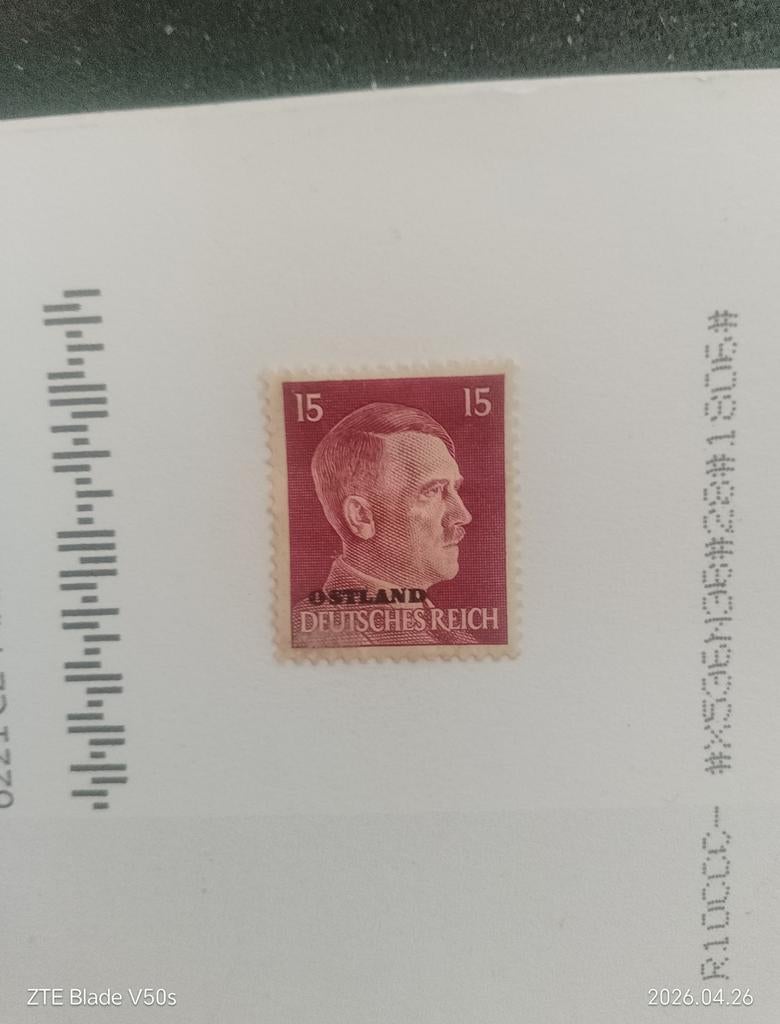 Timbres du Deutsches Reich, Enlèvement ou Envoi
