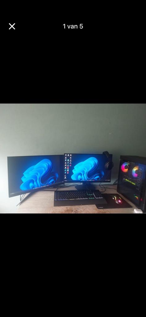 Pc gamer lenovo 3060ti, Computers en Software, Desktop Pc's, Ophalen, Zo goed als nieuw
