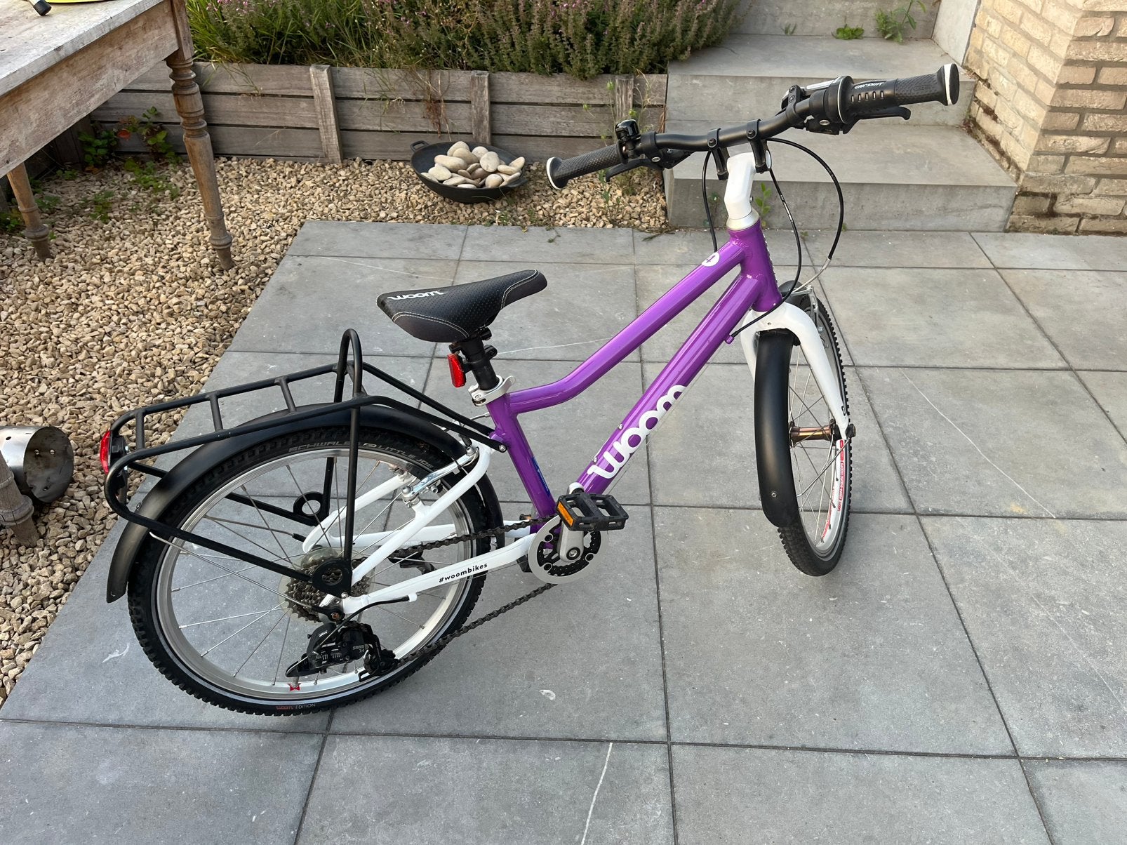 Kinderfiets Woom 4 20 inch, Ophalen, Zo goed als nieuw