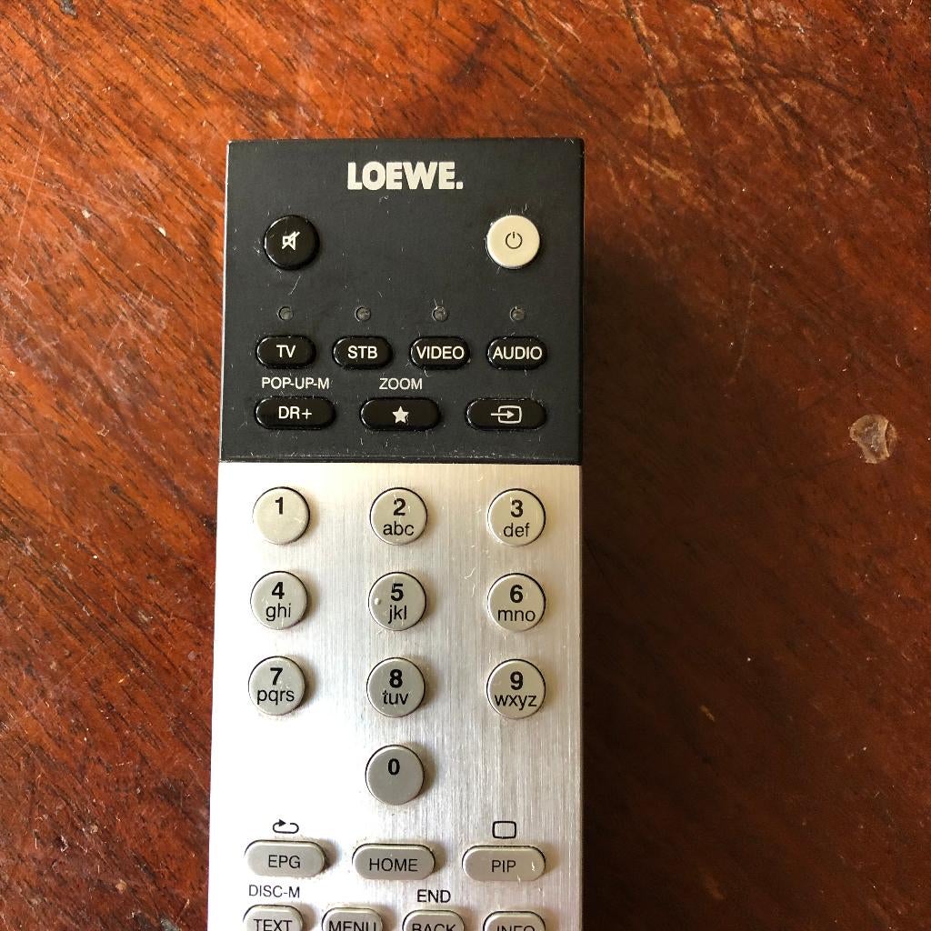 ORIGINELE TV af stands bediening LOEWE., Audio, Tv en Foto, Ophalen of Verzenden