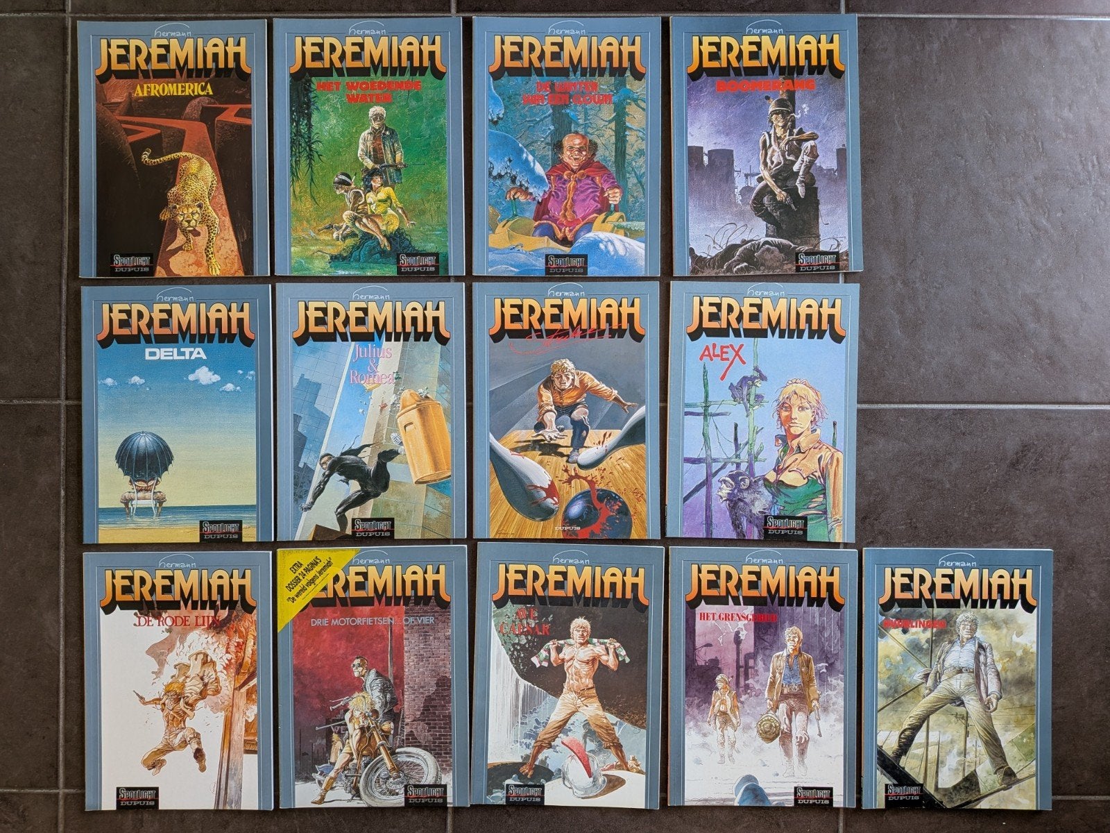 Jeremiah Strips - zeer mooie staat - los of als bundel, Livres, BD | Comics, Enlèvement, Plusieurs comics, Europe, Hermann