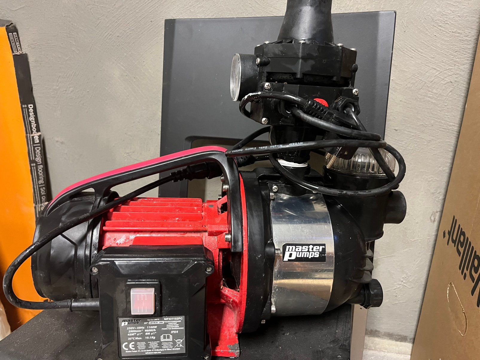 Tuinpomp 1100watt, Jardin & Terrasse, Enlèvement ou Envoi, Utilisé, Électrique, Pompe d'appoint
