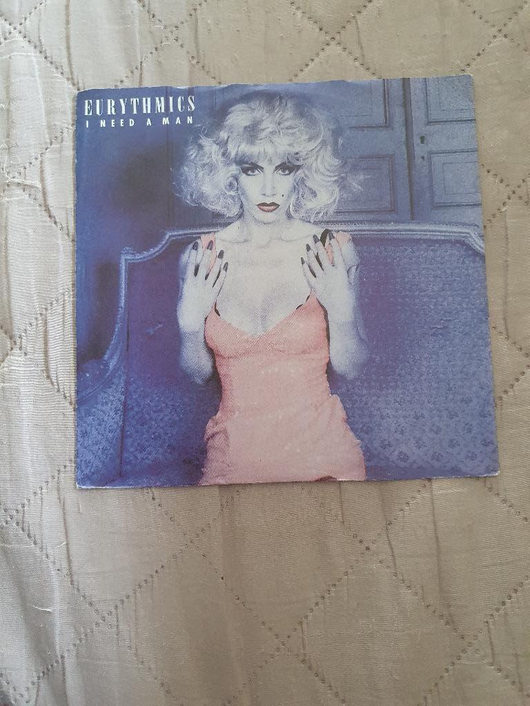 S - Eurythmics – I Need A Man - 1988, Cd's en Dvd's, Vinyl Singles, 7 inch, Ophalen of Verzenden, Zo goed als nieuw, Pop
