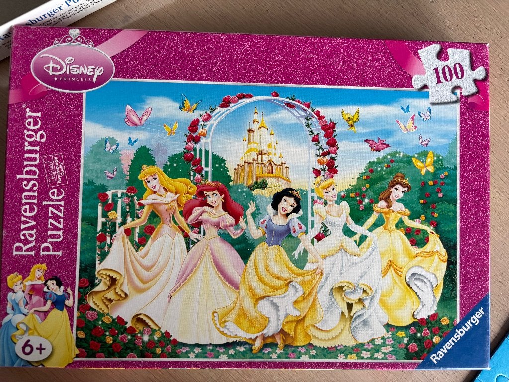 3 puzzels voor kinderen, Enlèvement, Plus de 50 pièces, Utilisé, 4 à 6 ans