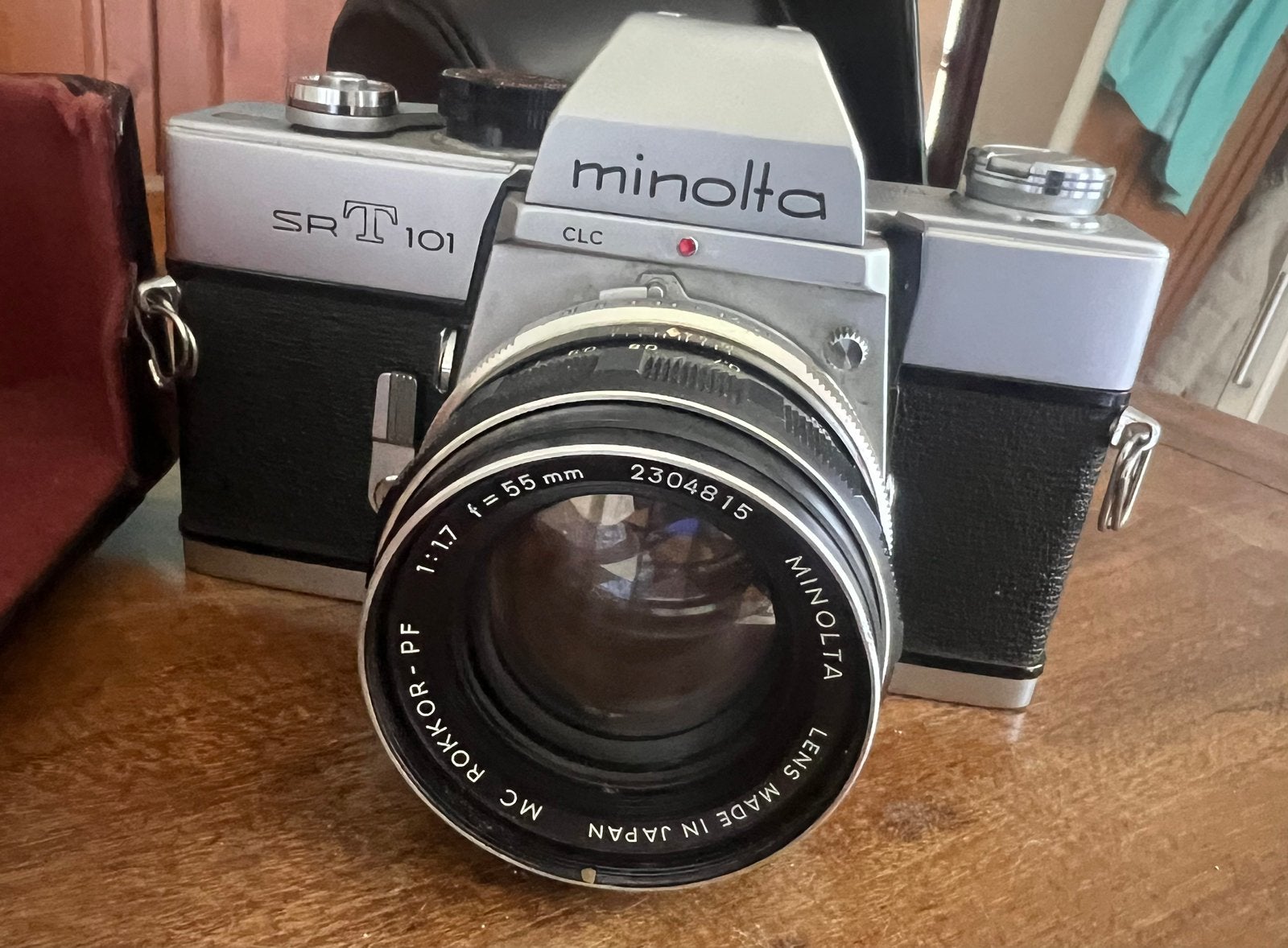 Reflex argentique Minolta SRT 101, TV, Hi-fi & Vidéo, Enlèvement ou Envoi, Comme neuf, Minolta