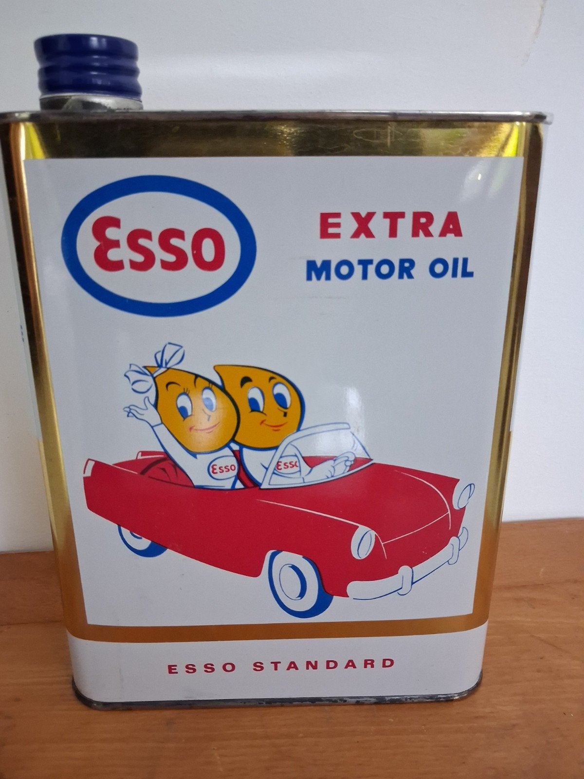 Zeldzaam ongeopend olieblik ESSO, Ophalen of Verzenden, Zo goed als nieuw