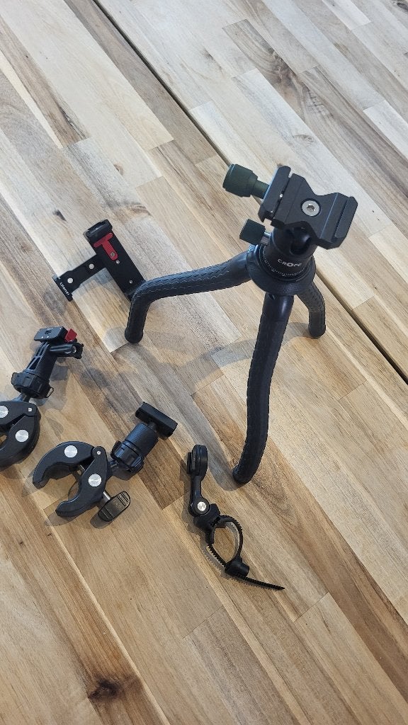 DJI Osmo Action Mount Kit | Ulanzi (incl.verz), Enlèvement ou Envoi, Avec rotule, Utilisé, Autres marques