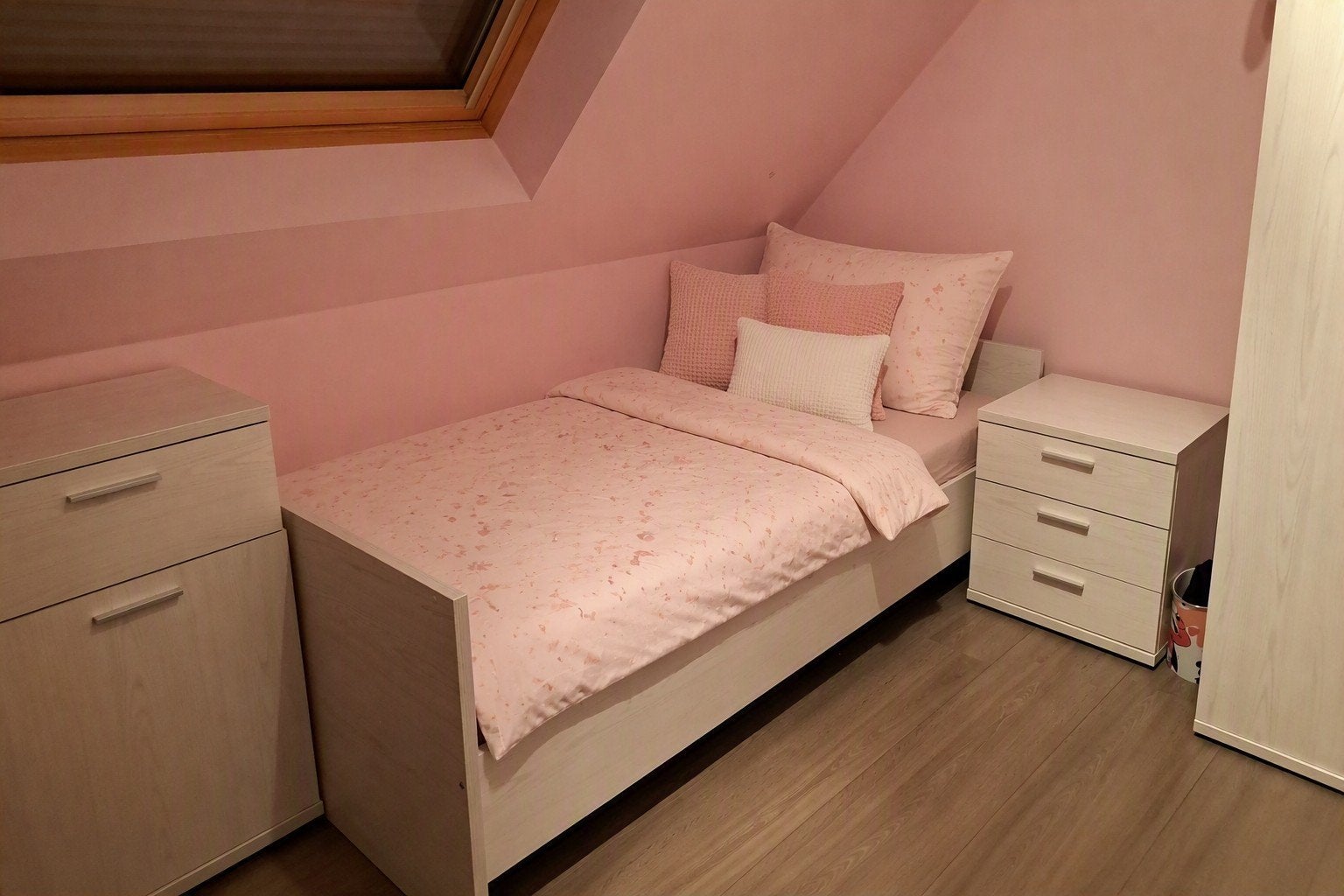 doorgroei kinderslaapkamer volledig, Ophalen, Zo goed als nieuw, Eenpersoons, Lichte kleur