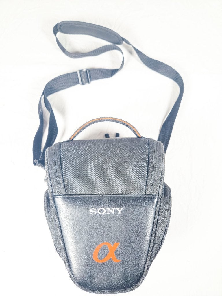 Sony Alpha Fototas (LCS-AMA), Audio, Tv en Foto, Ophalen, Gevoerd, Zo goed als nieuw, Zwart