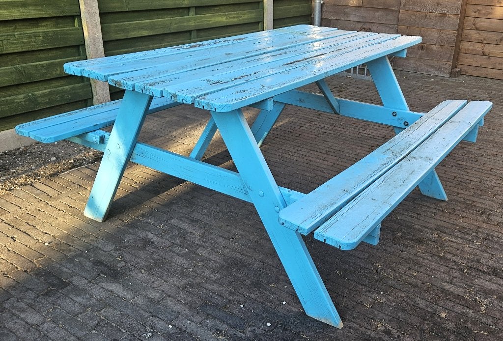 Picknicktafel, Ophalen