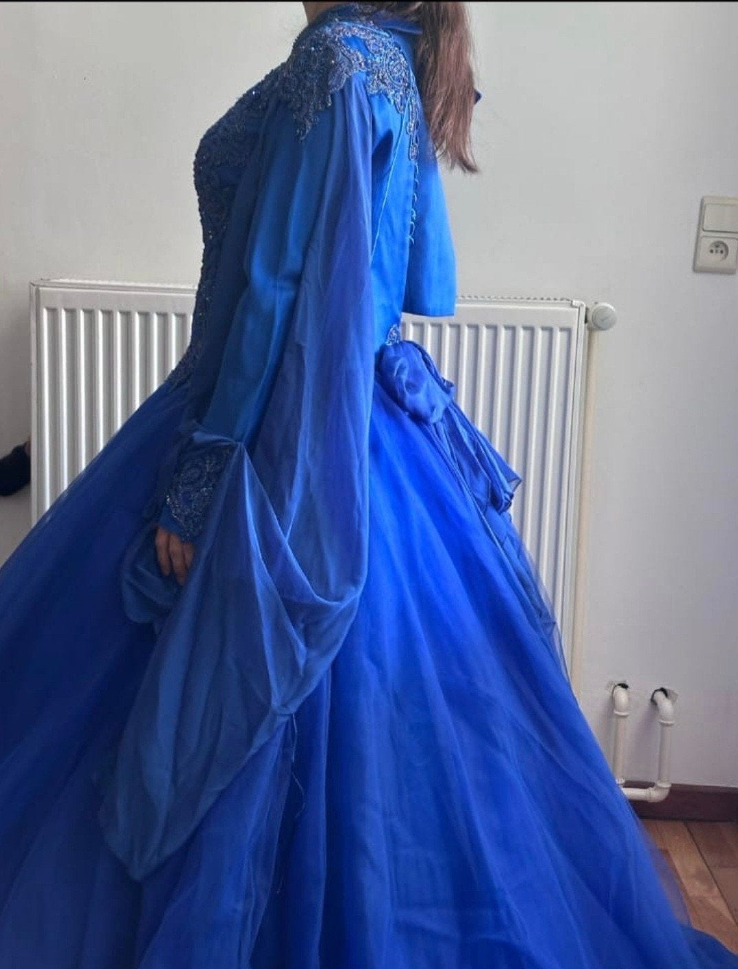Trouwjurk, Ophalen