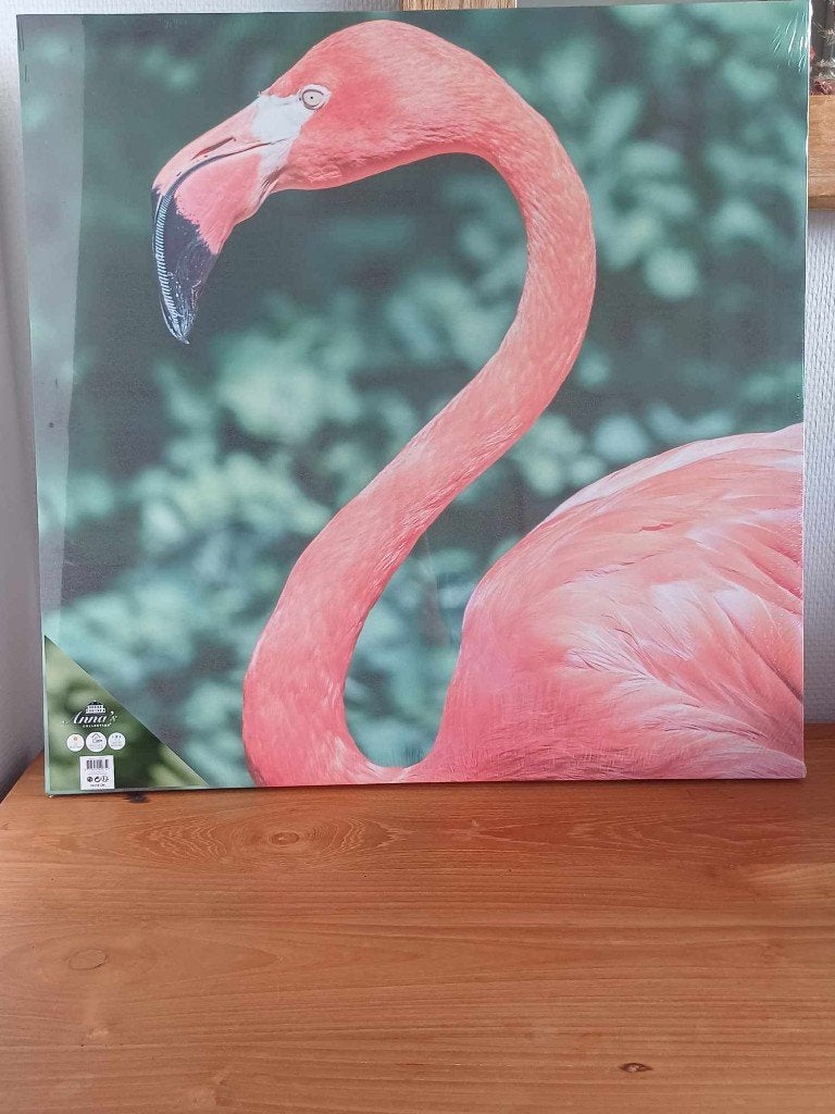 Canvas outdoor Flamingo NIEUW in verpakking zie objecten, Tuin en Terras, Ophalen, Nieuw