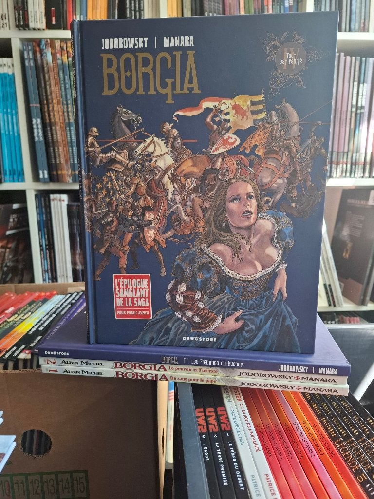 BORGIA MANARA TOMES 1 à 4 SERIE COMPLETE TBE TOUS EO, Boeken, Complete serie of reeks, Ophalen of Verzenden, Zo goed als nieuw