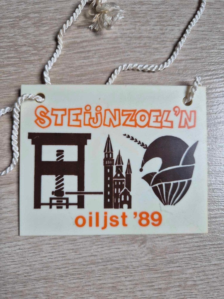Carnaval Aalst medaille De Steijnzoel'n 1989, Ophalen of Verzenden