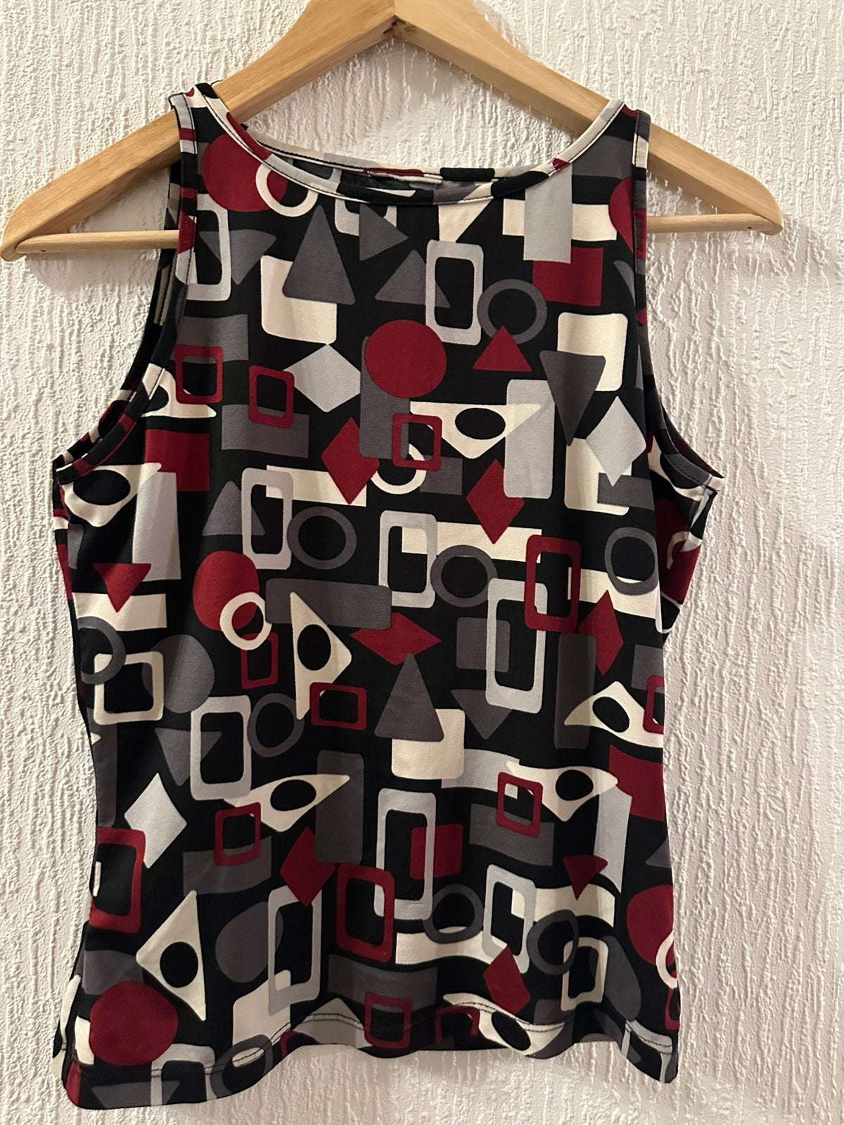 Geometrische blouse, Kleding | Dames, Blouses en Tunieken, Ophalen, Zo goed als nieuw, Maat 36 (S)