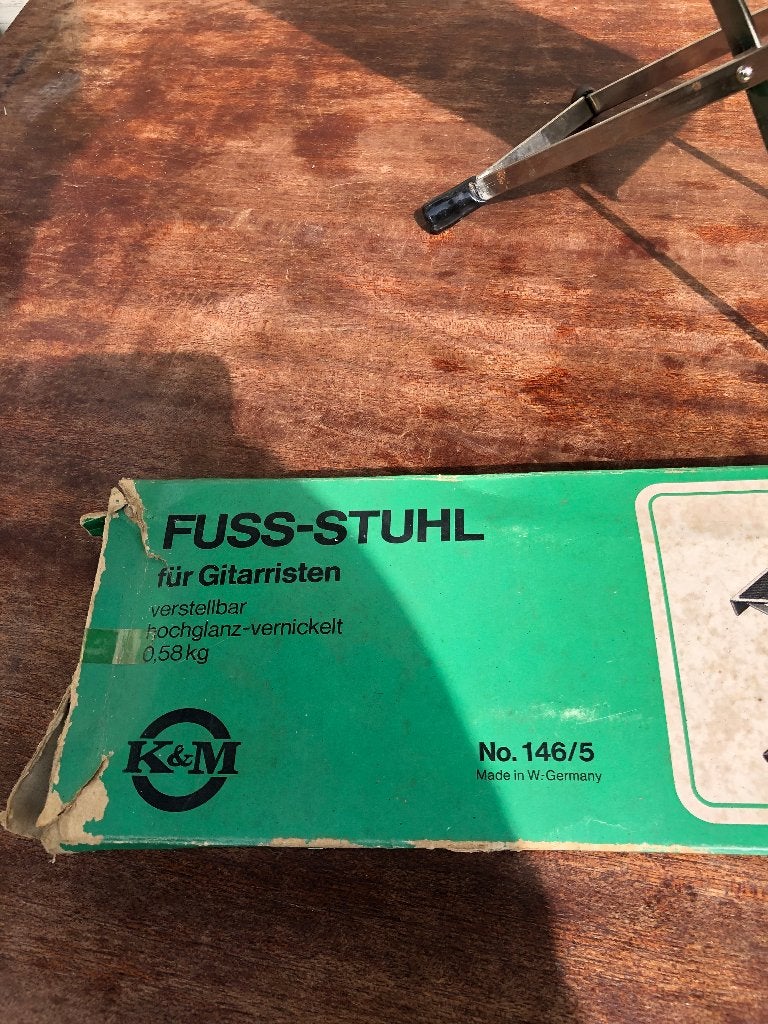 Gitaar voet stoel, Ophalen, Zo goed als nieuw