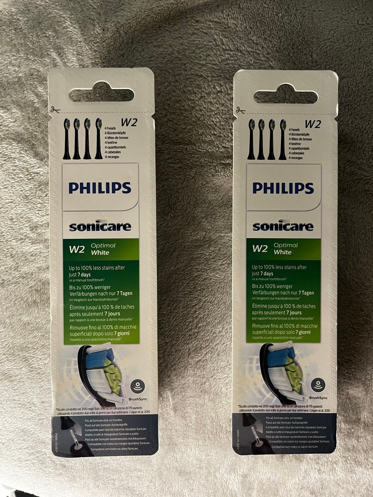 Philips Sonicare W2 Optimal White – 8 Opzetborstels, Ophalen of Verzenden, Nieuw