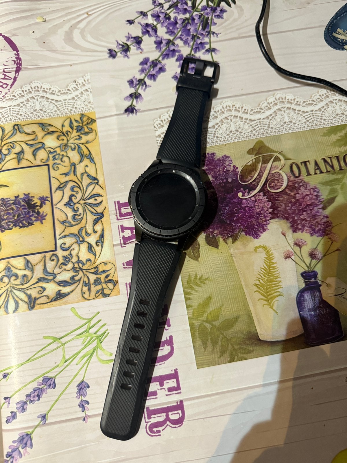 Montre intelligente Samsung Gear S3 Frontier, Bijoux, Sacs & Beauté, Étanche, Comme neuf, Enlèvement, Niveau de stress