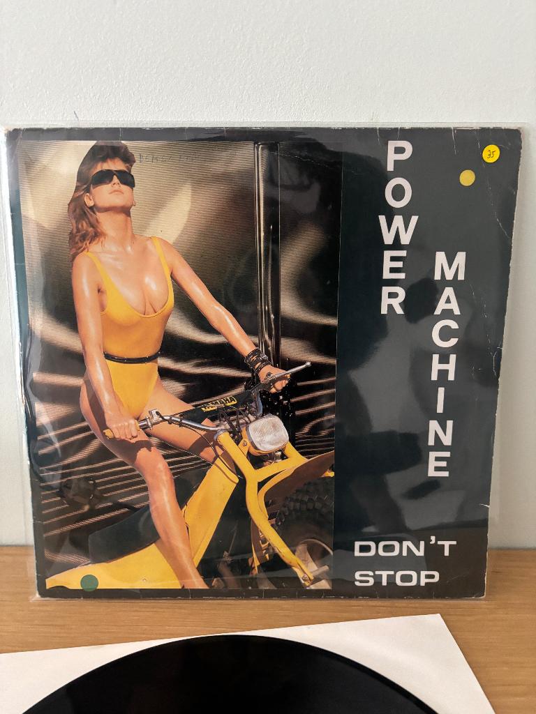 Maxi single - Power Machine - Ne vous arrêtez pas, CD & DVD, Vinyles | Dance & House, 12 pouces, Pressage original, Enlèvement ou Envoi