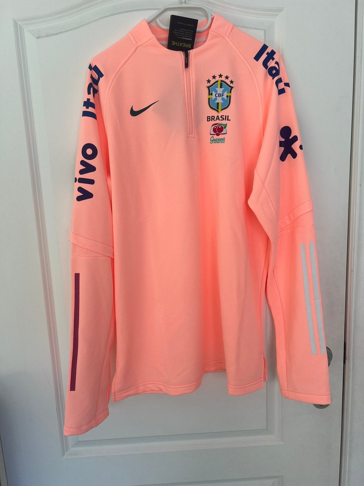 Nieuwe zalmroze longsleeve Nike XL, Kleding | Heren, Ophalen of Verzenden, Nieuw, Maat 56/58 (XL)