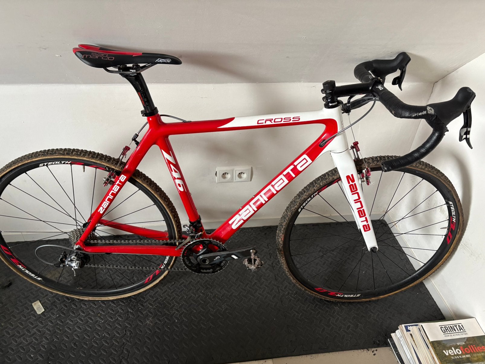 Vélo de cyclocross Zannata Z46 Sram Force 2x10 taille 54, Vélos & Vélomoteurs, Enlèvement, Utilisé, Hommes