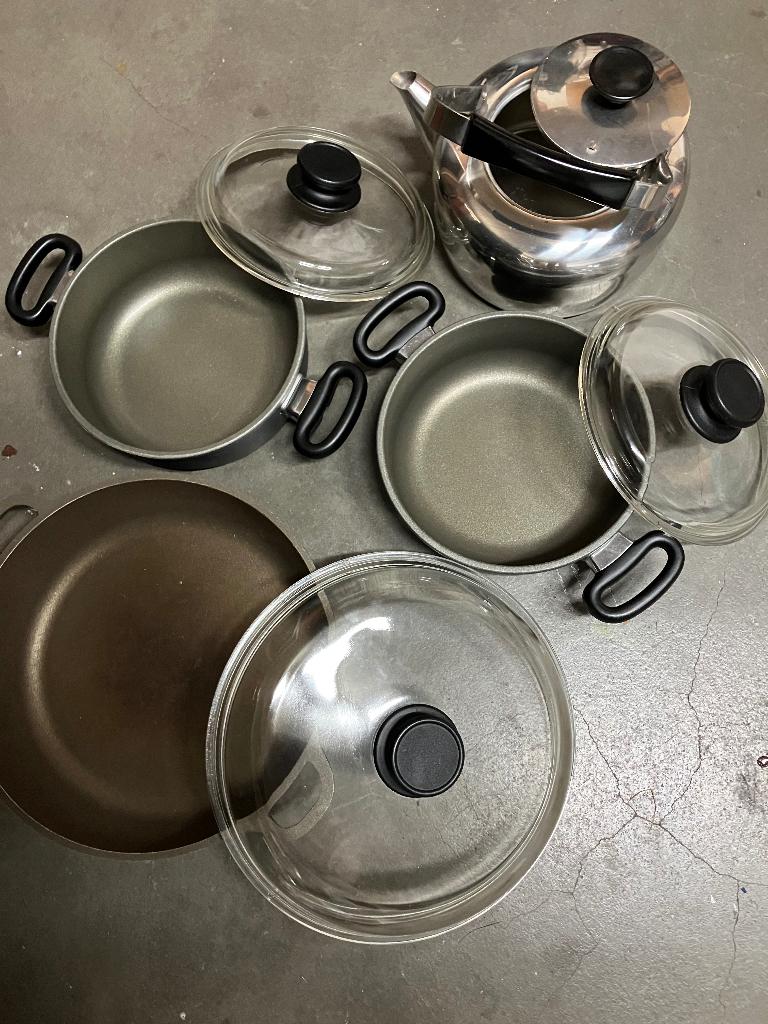 Kookpotten, Ophalen, Glas