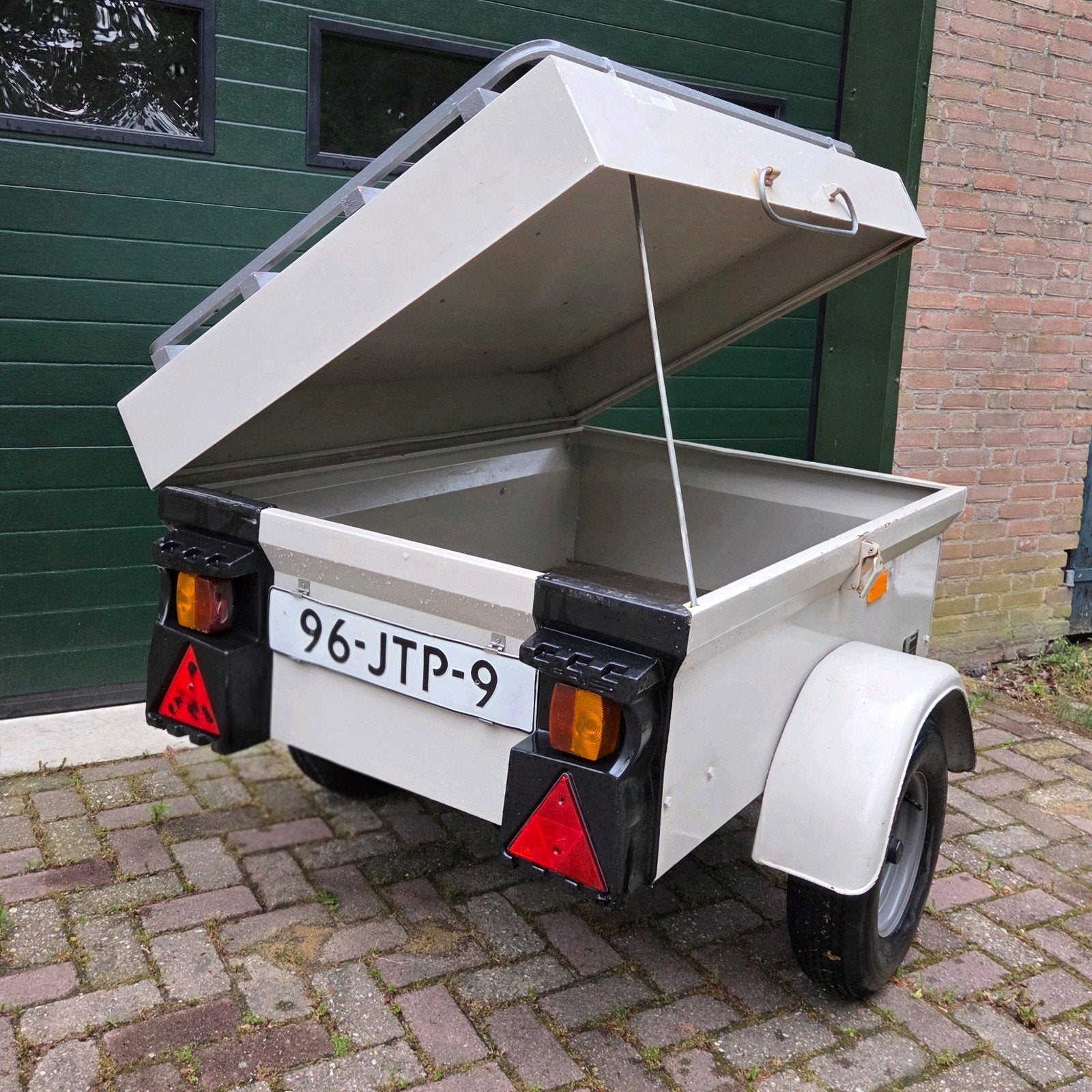 Bagagewagen | Aanhanger met Deksel, Enlèvement