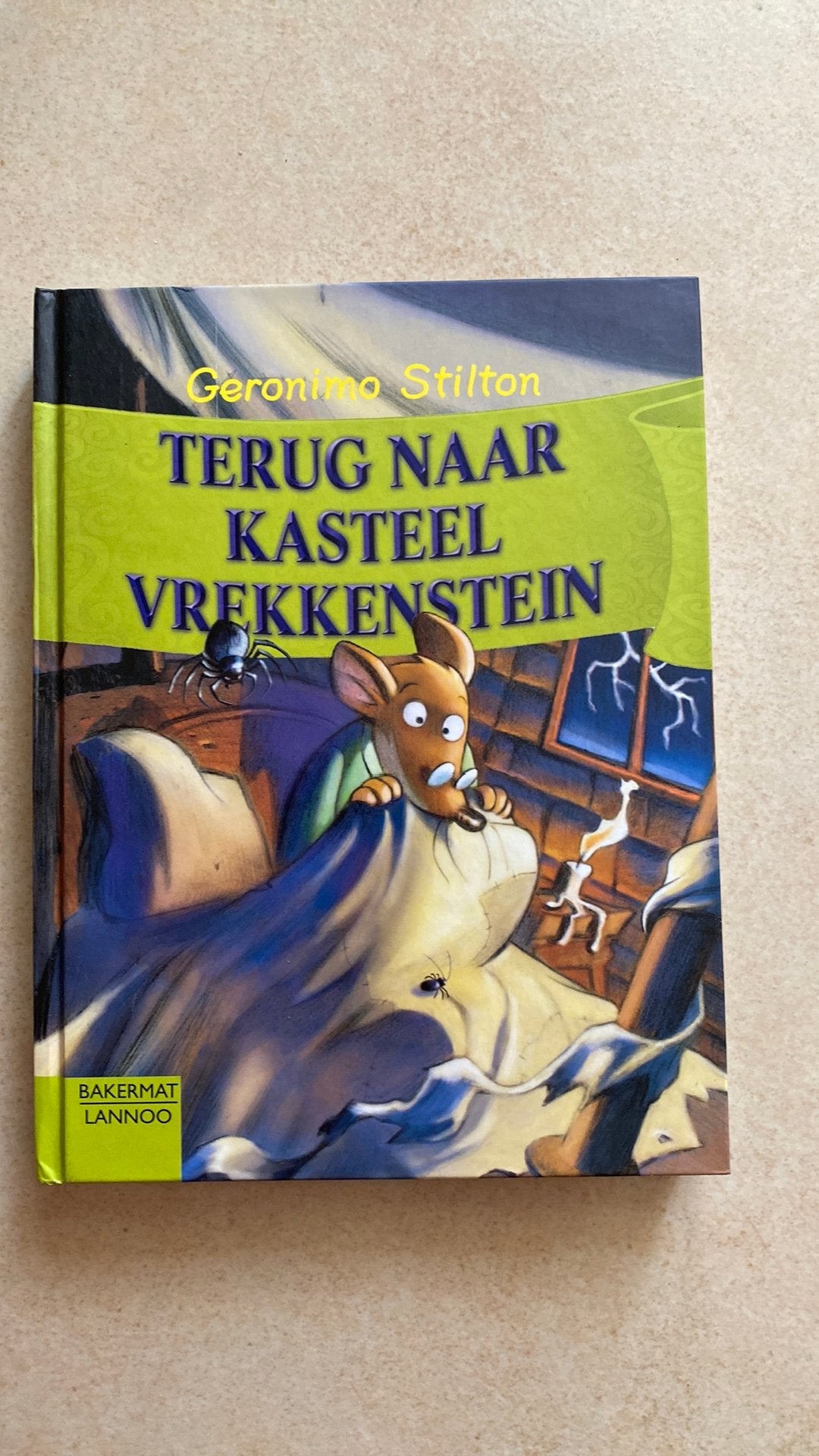 Geronimo Stilton - Terug naar Kasteel Vrekkenstein, Boeken, Kinderboeken | Jeugd | onder 10 jaar, Ophalen of Verzenden, Geronimo Stilton