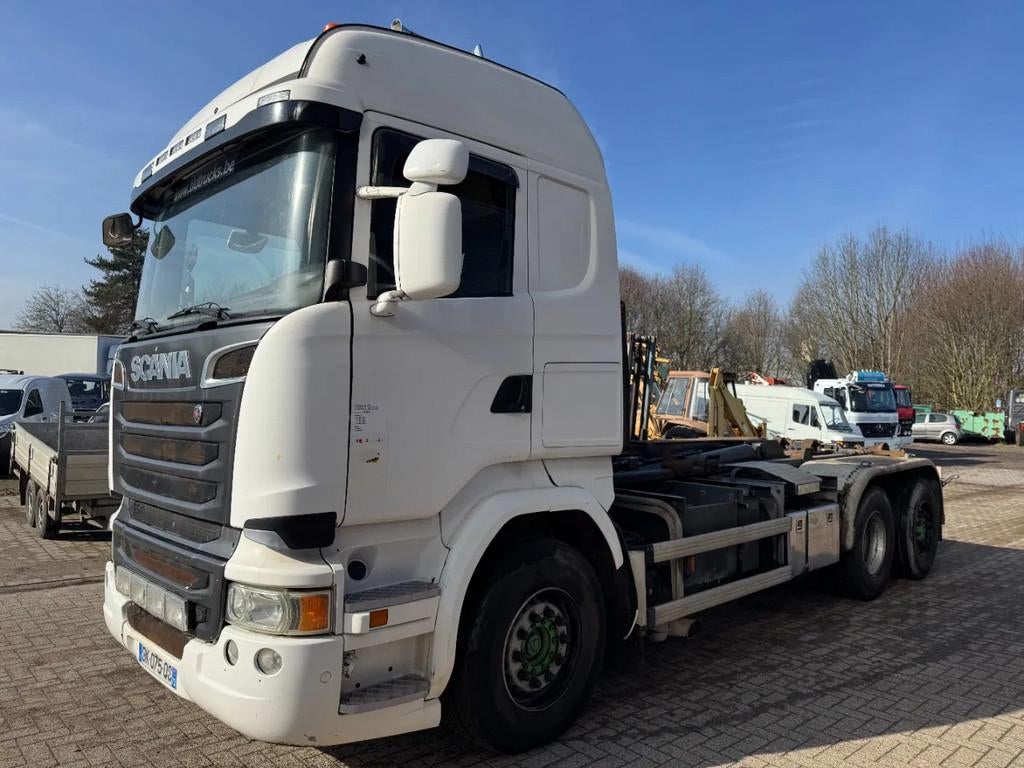 Scania R490 *EURO 6-STEERING AXXLE* (bj 2014), Autos, Camions, Euro 6, Boîte manuelle, Diesel, 360 kW