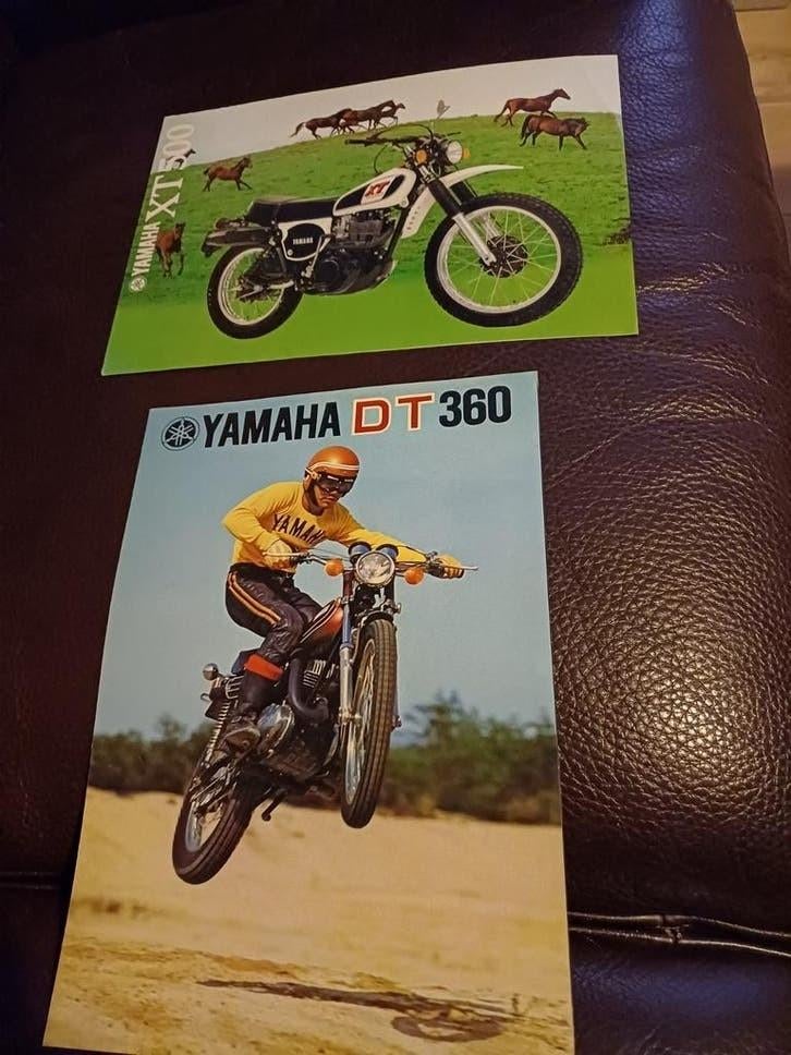 Yamaha xt500 /dt360 brochures, Ophalen