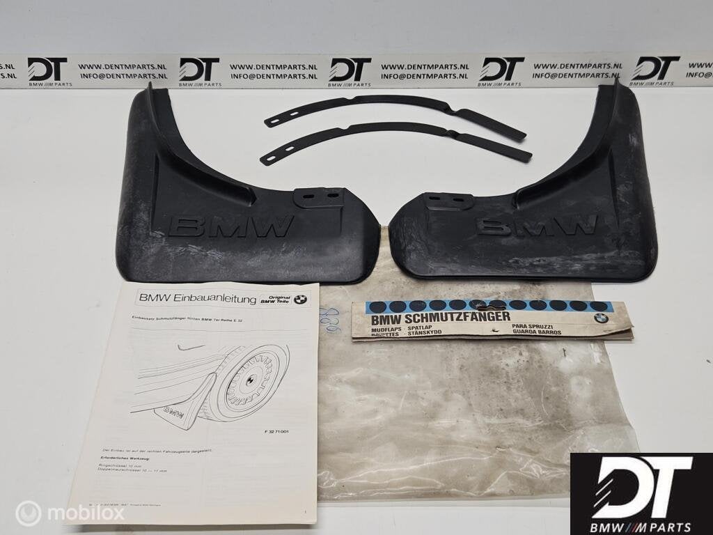 Set mud flaps, rear BMW 7-serie E32 72601928458, Neuf, Enlèvement ou Envoi, BMW, BMW