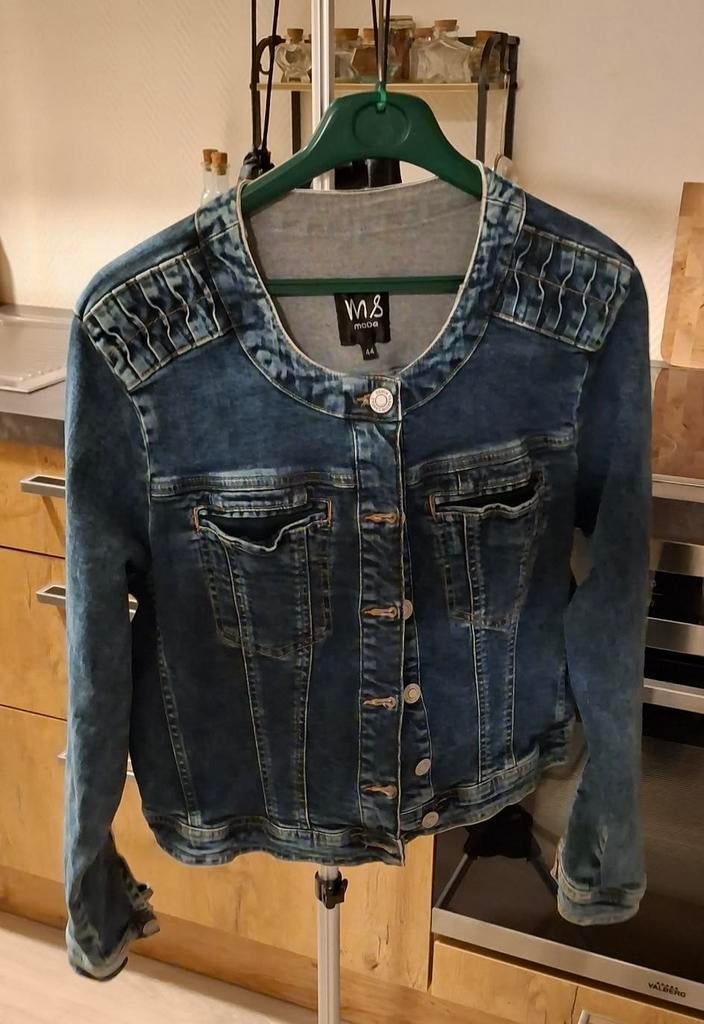 VESTE en jeans pour Femme, Kleding | Dames, MS Mode, Ophalen of Verzenden, Maat 42/44 (L), Blauw