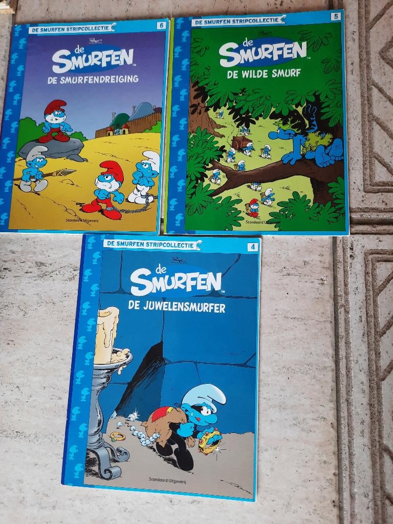 De smurfen stripcollectie, Verzamelen, Ophalen, Zo goed als nieuw, Verschillende Smurfen, Stripboek