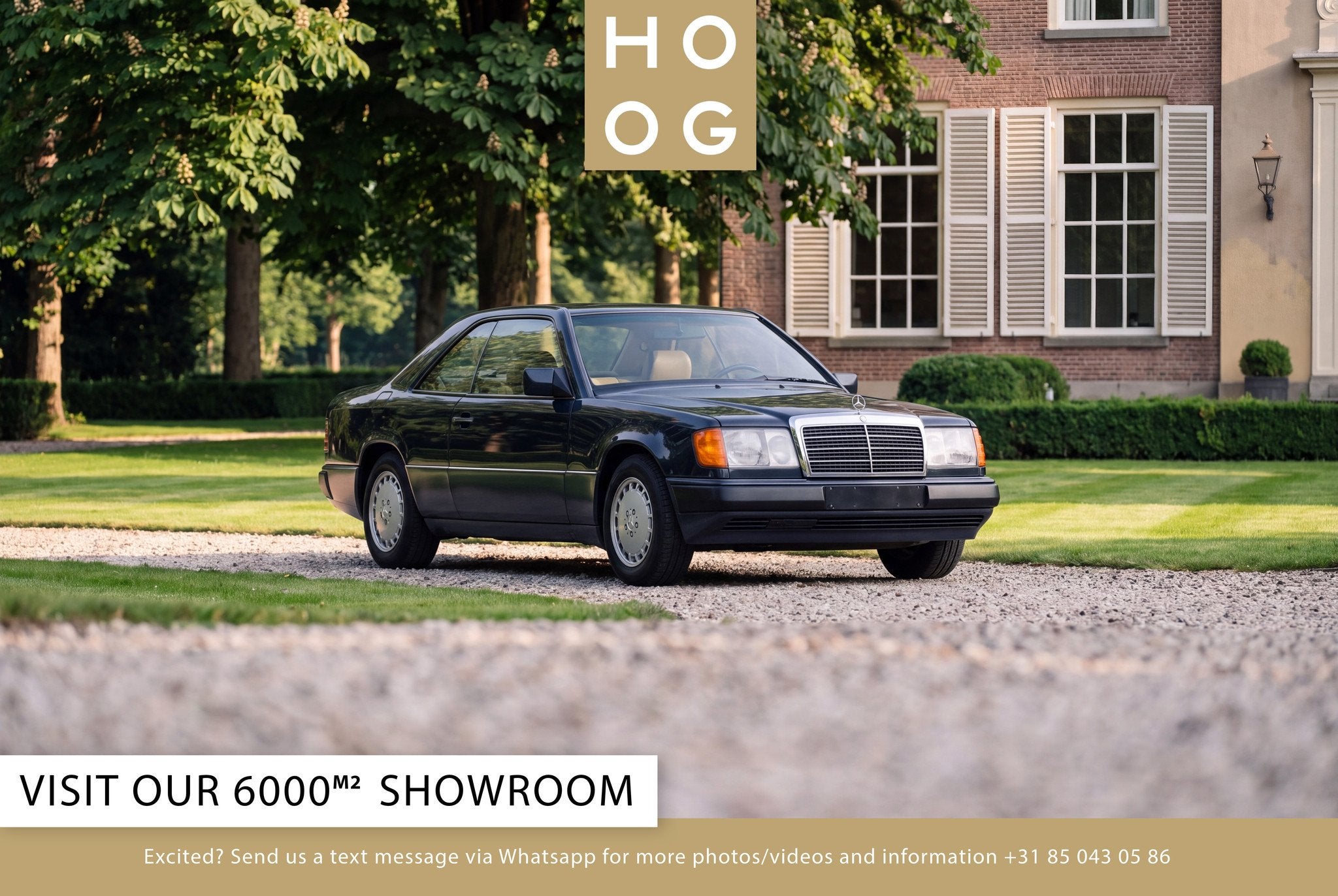 Mercedes-Benz E-Klasse 230 CE W124 - NO RESERVE VEILING, Lederen bekleding, 4 zetels, Gebruikt, Overige kleuren