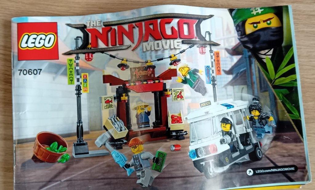 Lego Ninjago - City Chase - set 70607, Complet, Lego, Ensemble complet, Enlèvement